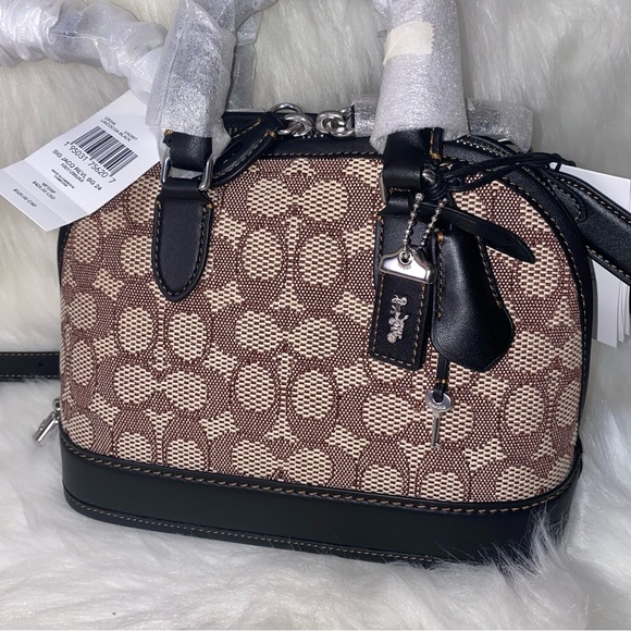 Coach Handbags - Coach Revel Bag 24 In Signature Textile Jacquard New